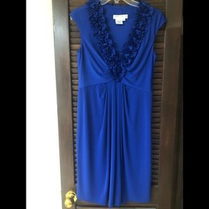 Maggy London Petites Dress, 12P, Blue